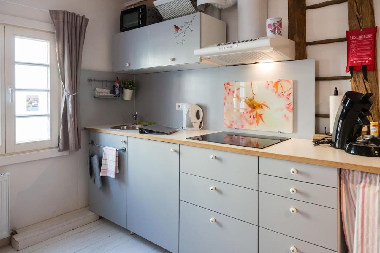 Gemuetliche Fachwerkwohnung Alfter Ngoại thất bức ảnh